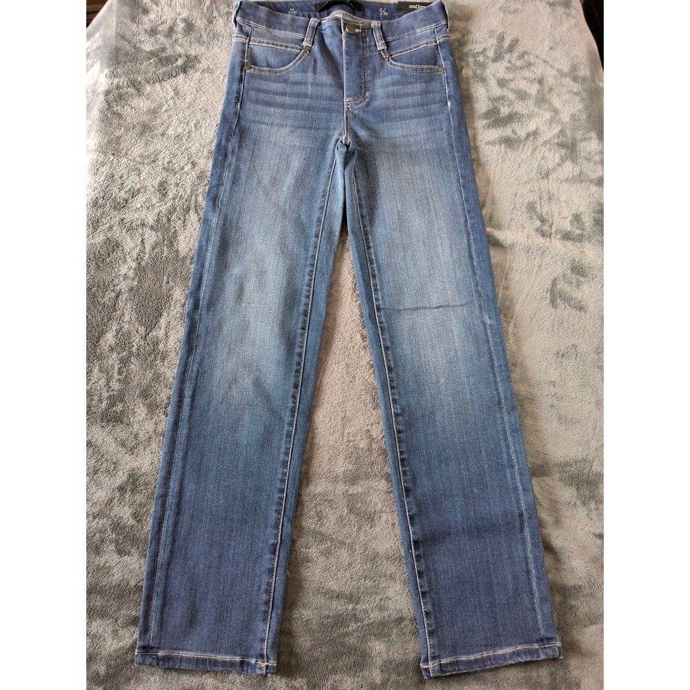 Liverpool Los Angeles The Slim Straight Leg Jeans Med. Wash Blue Denim 2/26 NEW